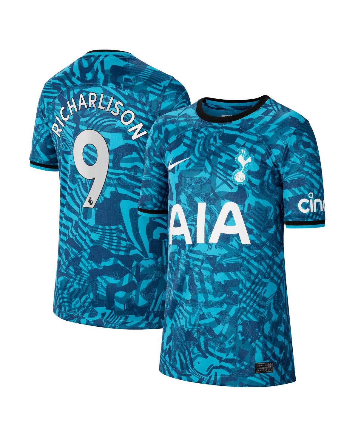 Youth Boys Nike Richarlison Blue Tottenham Hotspur 2022/23 Third Replica Player Jersey