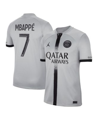 Men's Nike Kylian Mbappe Black Paris Saint-Germain 2022/23 Away