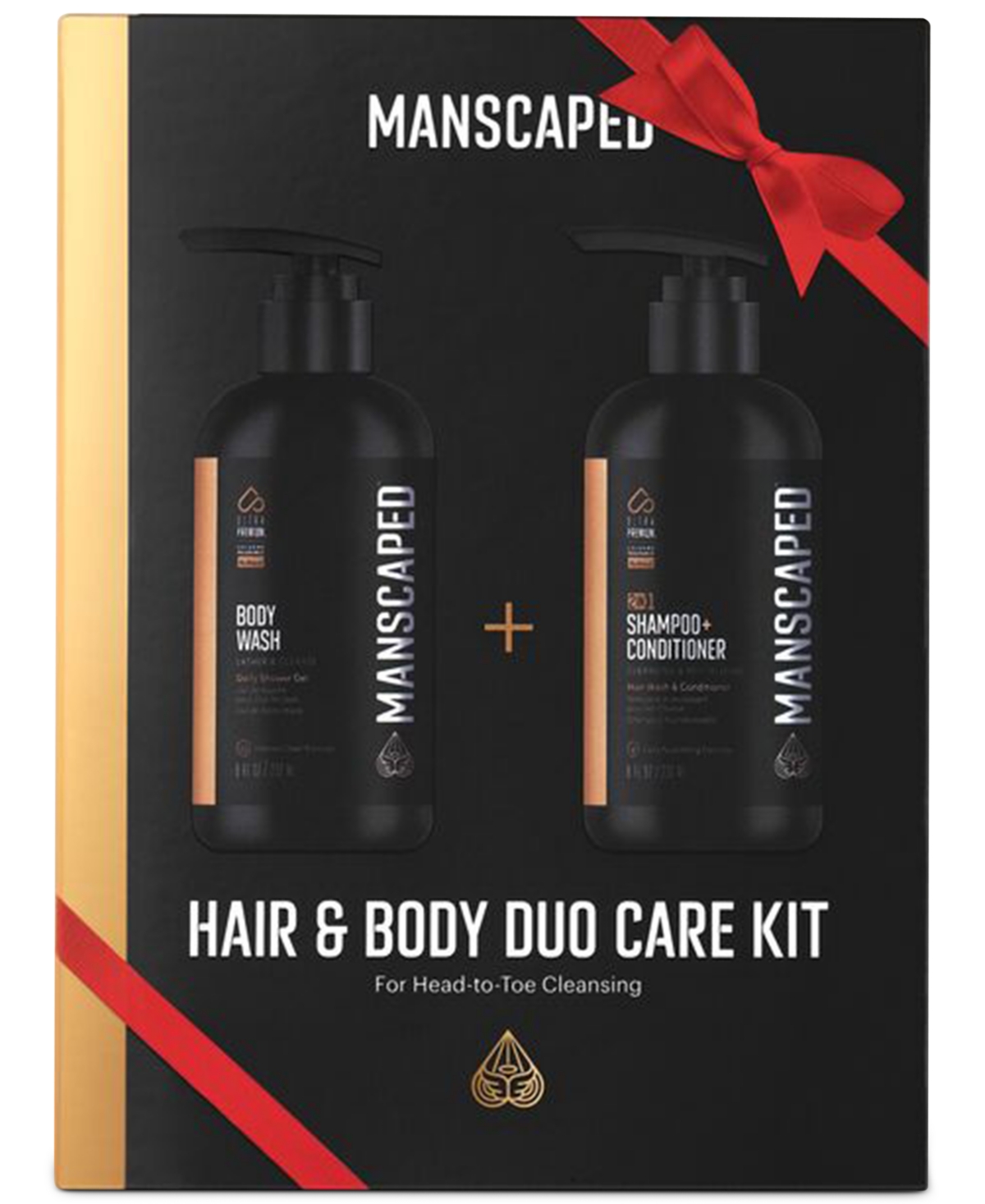 Manscaped 2 Pc. Refined Body Wash & Shampoo Gift Set