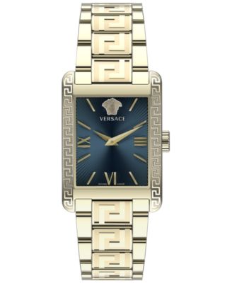 Versace - Women's Swiss Tonneau Gold Ion Plated Bracelet Watch 23x33mm