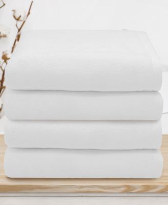 Ediree Turkish Cotton 4 Piece Bath Towel Set