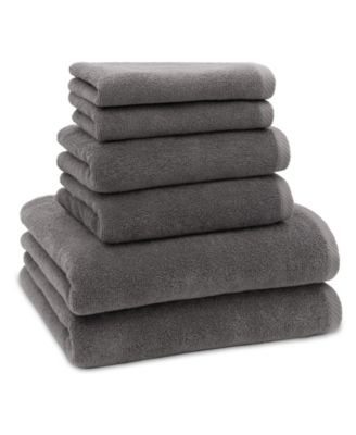 Ediree Turkish Cotton 6 Piece Bath Towel Set