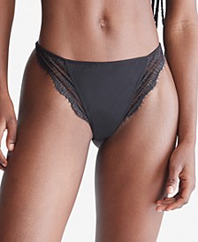 Women's Linear Lace Bikini Underwear QF6955