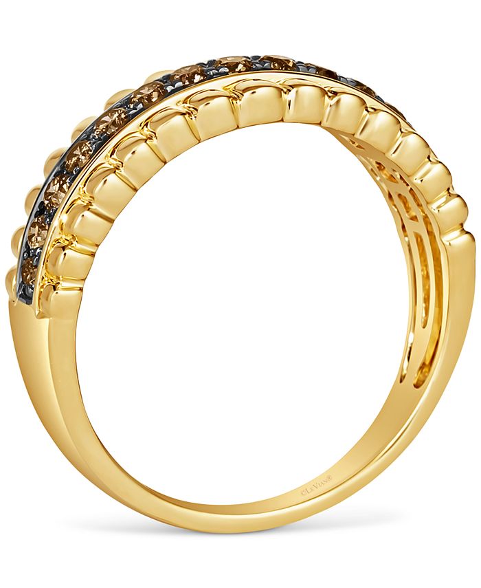 Le Vian Chocolatier® Chocolate Diamond Ring (3/8 ct. t.w.) in 14k Gold