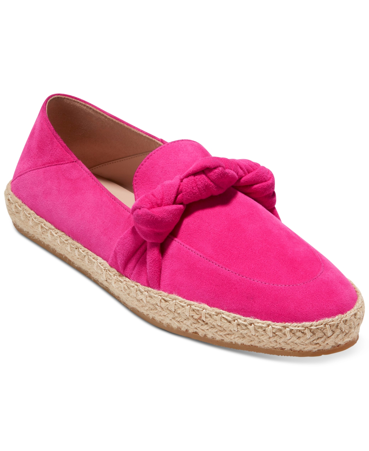 COLE HAAN WOMEN'S CLOUDFEEL KNOTTED ESPADRILLE FLATS