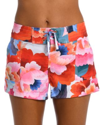 floral surf shorts