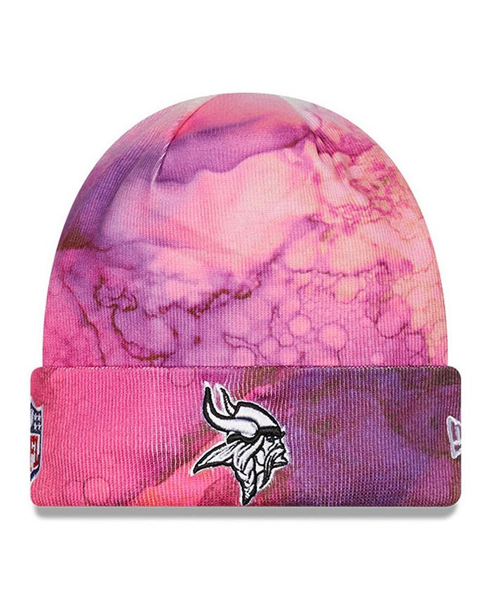 New Era Youth Boys Pink Minnesota Vikings 2022 NFL Crucial Catch Knit Hat -  Macy's