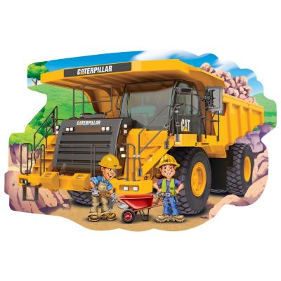 MasterPieces CAT - Dump Truck 36 Piece Floor Jigsaw Puzzle for Kids