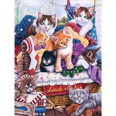 MasterPieces Playful Paws Loads of Fun 300 Piece EZ Grip Jigsaw Puzzle