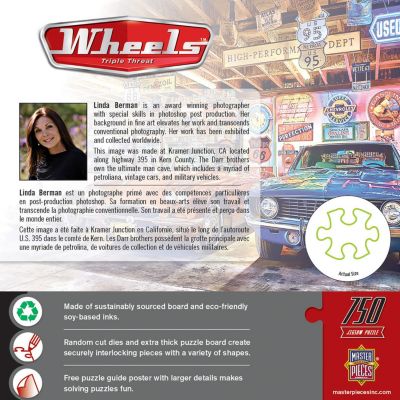 Wheels - Triple Threat 750 Piece Jigsaw Puzzle