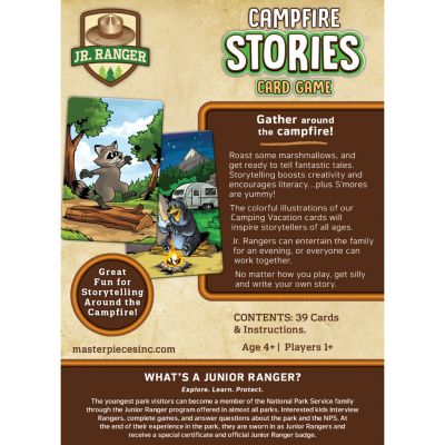 MasterPieces Kids Games - Jr Ranger - Campfire Stories Kids Card Game