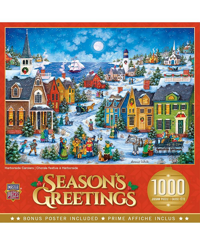 MasterPieces Puzzles MasterPieces 1000 Piece Christmas Jigsaw Puzzle