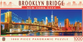 Masterpieces Brooklyn Bridge 1000 Piece Panoramic Jigsaw Puzzle - Macy's