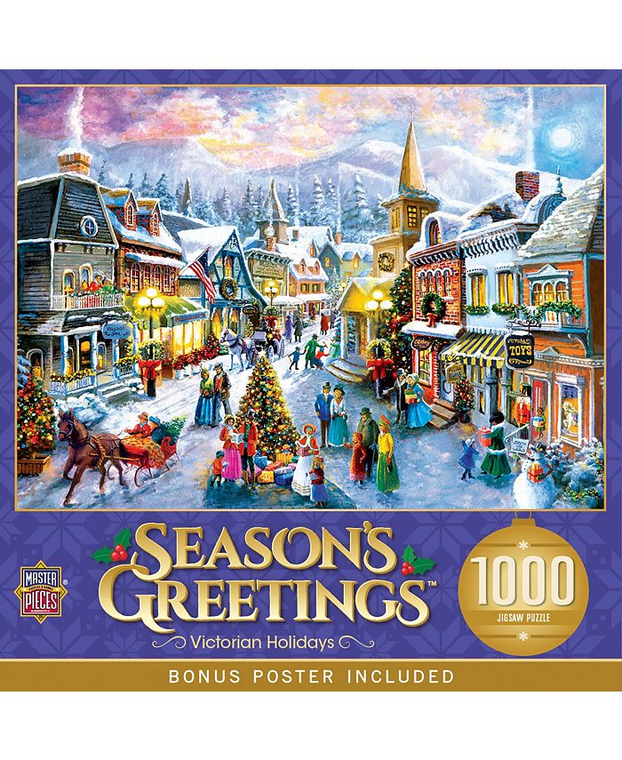 MasterPieces Puzzles Masterpieces 1000 Piece Christmas Jigsaw Puzzle