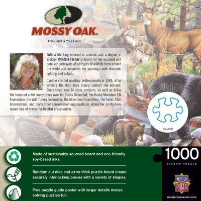 MasterPieces Mossy Oak This Land is Your Land 1000 Piece Jigsaw Puzzle