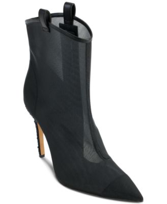 KARL LAGERFELD PARIS - Women's Clea Pointed-Toe Pull-On Booties