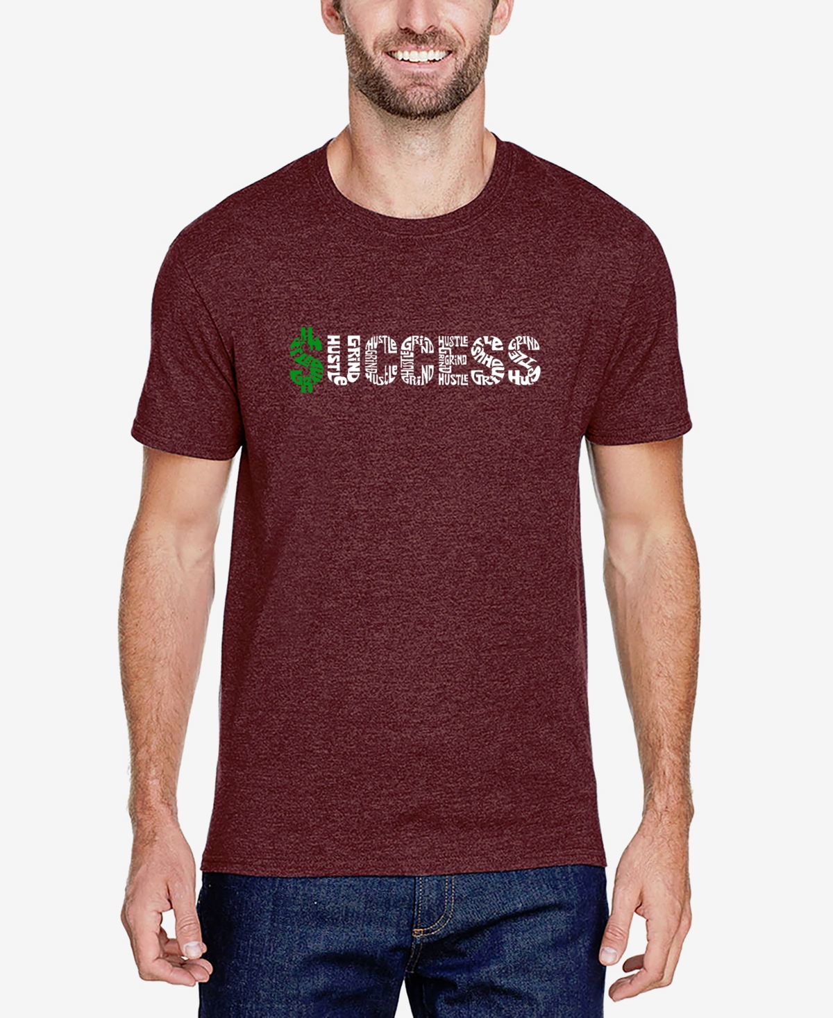 La Pop Art Men's Premium Blend Word Art Success T-shirt