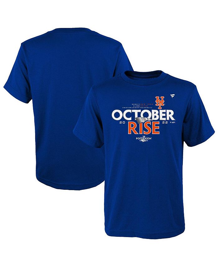 Fanatics Big Boys Royal New York Mets 2022 Postseason Locker Room