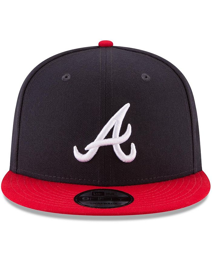 Atlanta Braves New Era 2022 Postseason 9FIFTY Snapback Hat - Navy