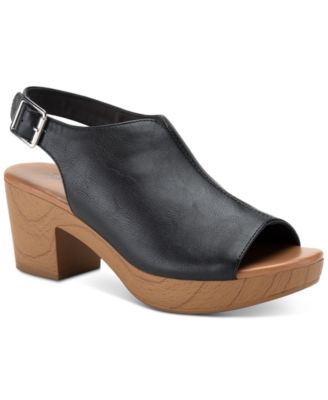 Style & Co - Women's Amaraa Slingback Clog Sandals