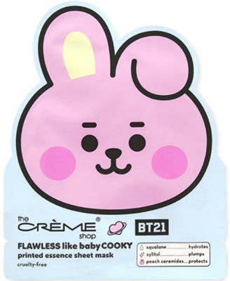 The Crème Shop - x BT21 BABY Flawless Like Baby Cooky Printed Essence Sheet Mask