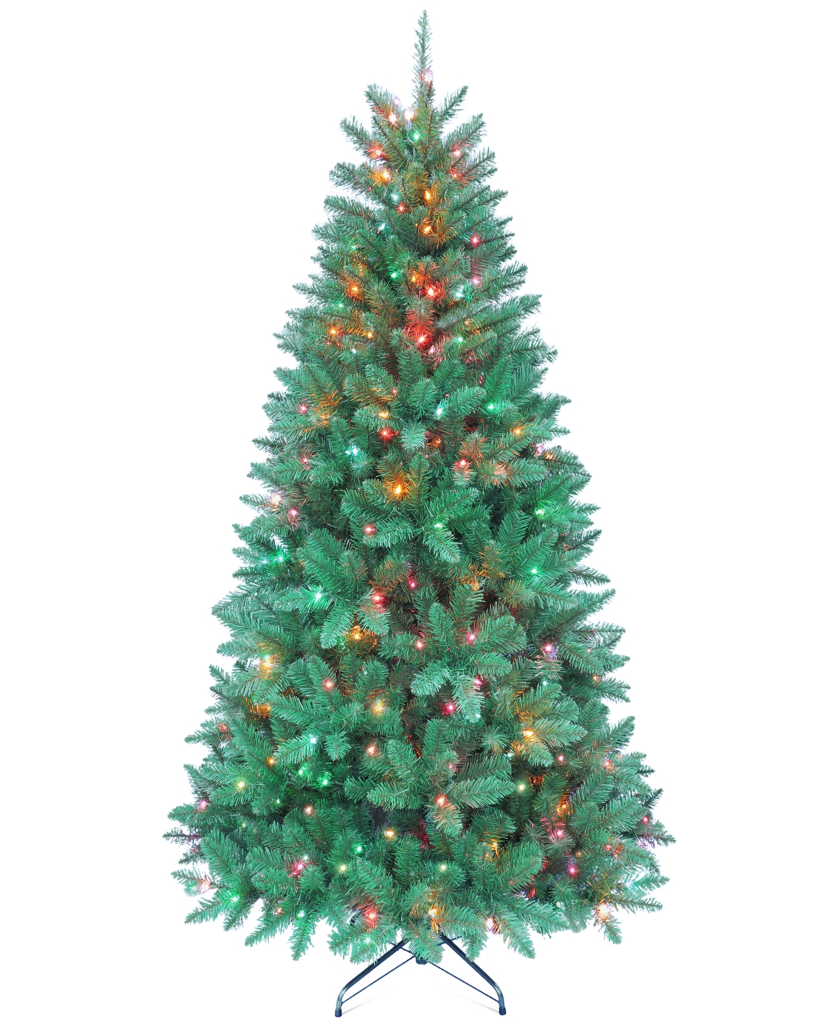 Kurt Adler 7" Pre-lit Pine Christmas Tree