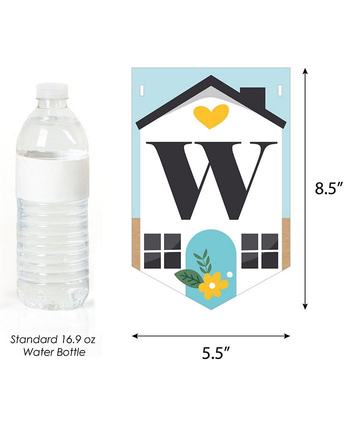 Big Dot of Happiness Home Housewarming New Sweet Home Bunting