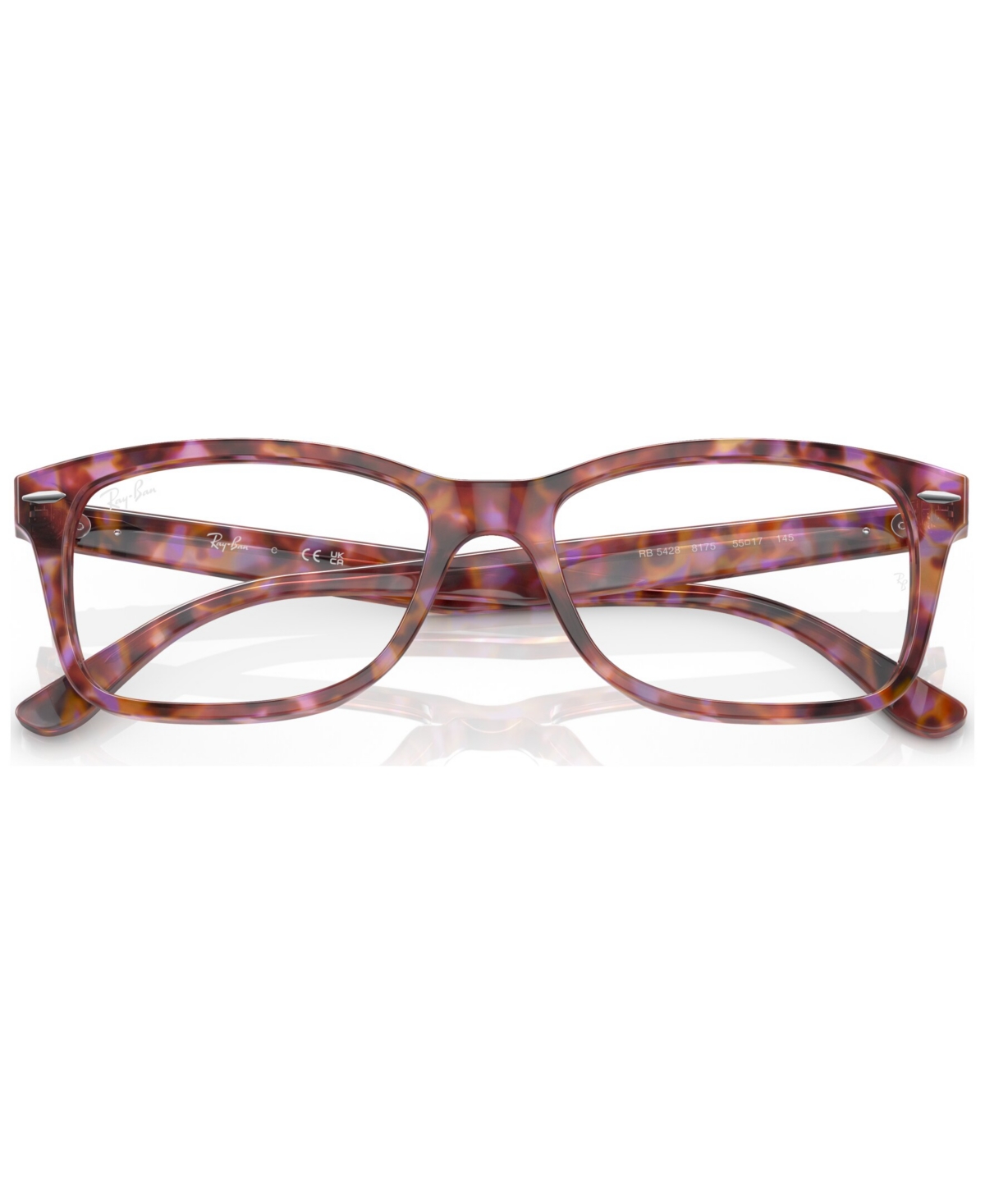 Ray-Ban Unisex Square Eyeglasses, RX542850-o