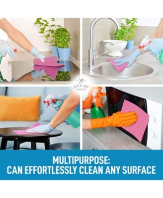 6-Pack Swedish Dishcloths – Eco-Friendly Absorbent Reusable Cloths