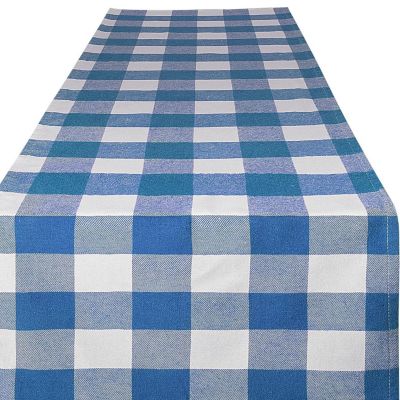 Thick Poly Cotton Buffalo Plaid Table Runners