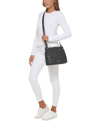 Calvin Klein Havana Adjustable Strap Crossbody & Reviews - Handbags &  Accessories - Macy's