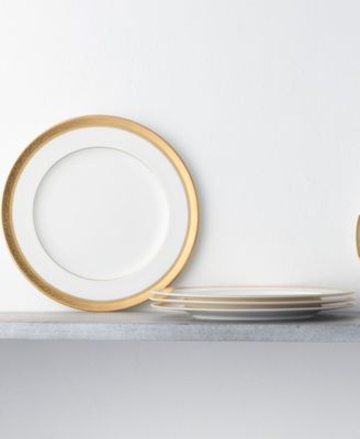 Summit Gold Set of 4 Dinner Plates, 10.75"