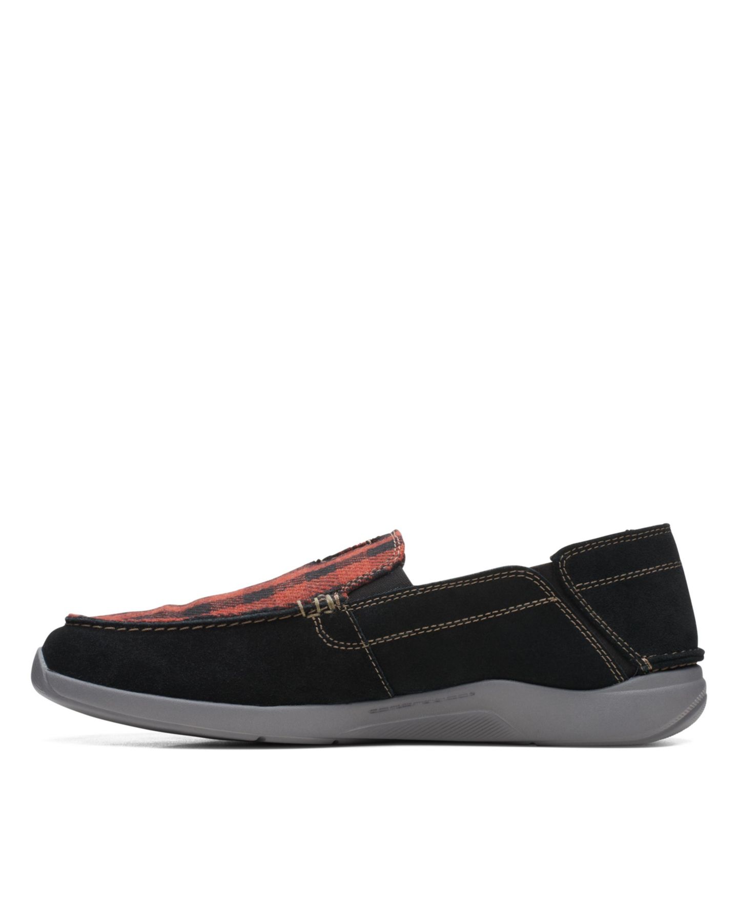 Мужские туфли Clarks Collection Gorwin Step, цвет: Чёрный замшевый — фото 3