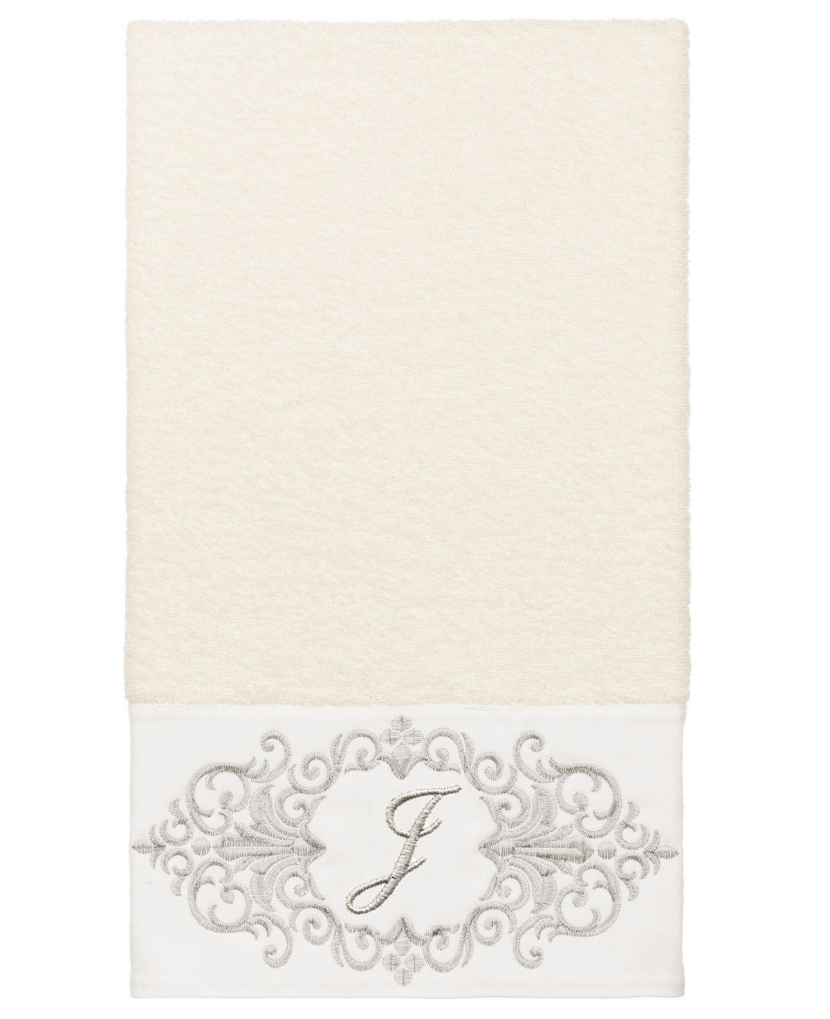 Linum Home Turkish Cotton Monica Embellished Towel 3 Piece Set
