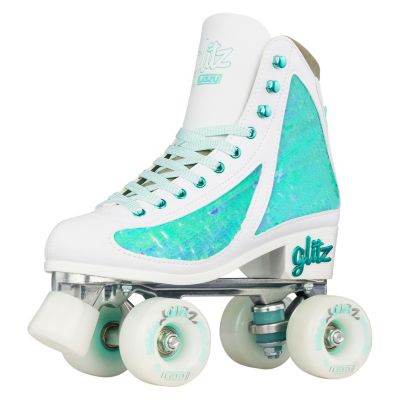 Glitz Roller Skates For Women And Girls - Dazzling Glitter Sparkle Quad Skates