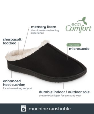 Women's Microsuede Rory hoodback Comfort Slippers