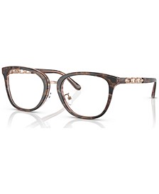 Women's Square Eyeglasses, MK409952-O
