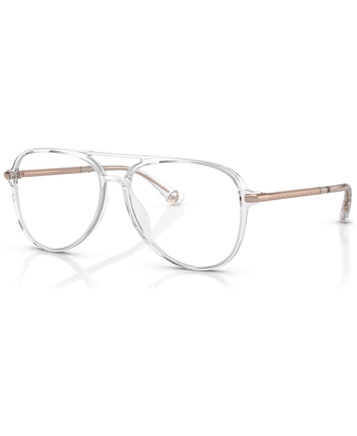 Women's Pilot Eyeglasses, MK4096U56-o - Clear Transparent