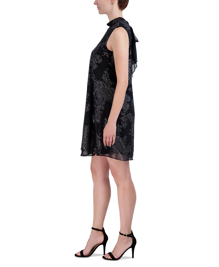 Robbie Bee Women's Sleeveless Lace A Line Dress White Size 8 Petite