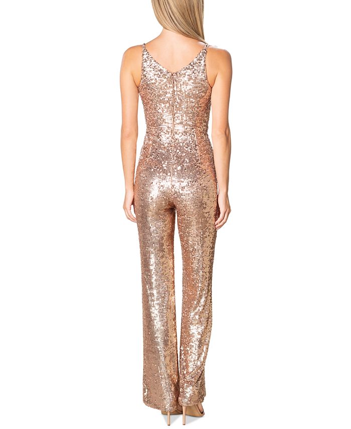 Naked Wardrobe The NW V-ery Deep Jumpsuit - Macy's