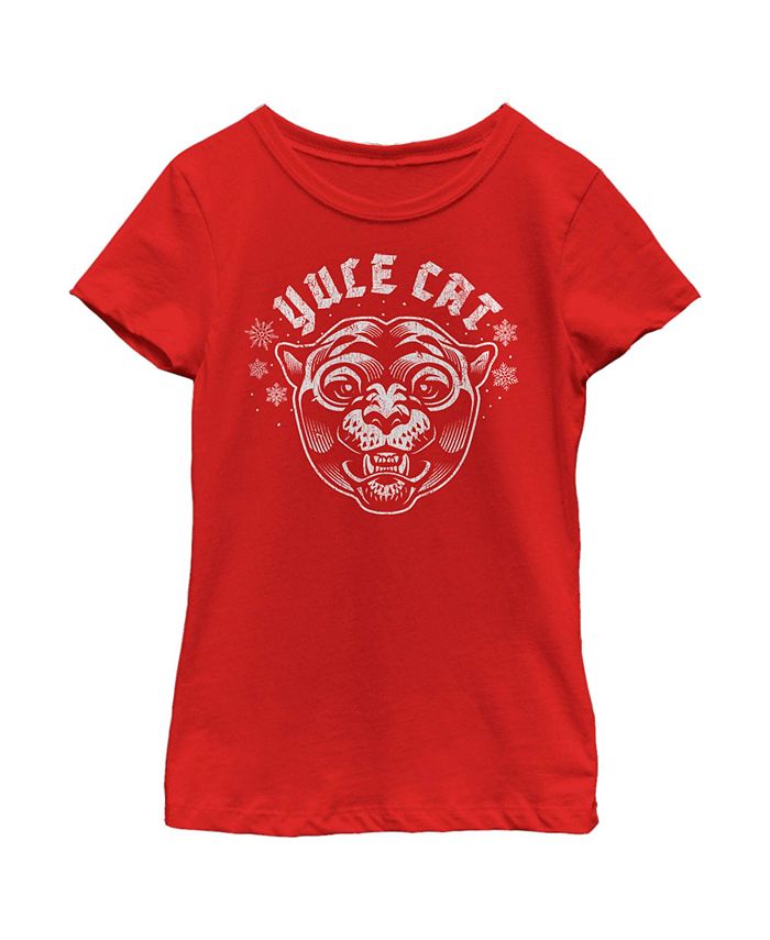 Netflix Girl's The Christmas Chronicles 2 Jola the Yule Cat Child T ...