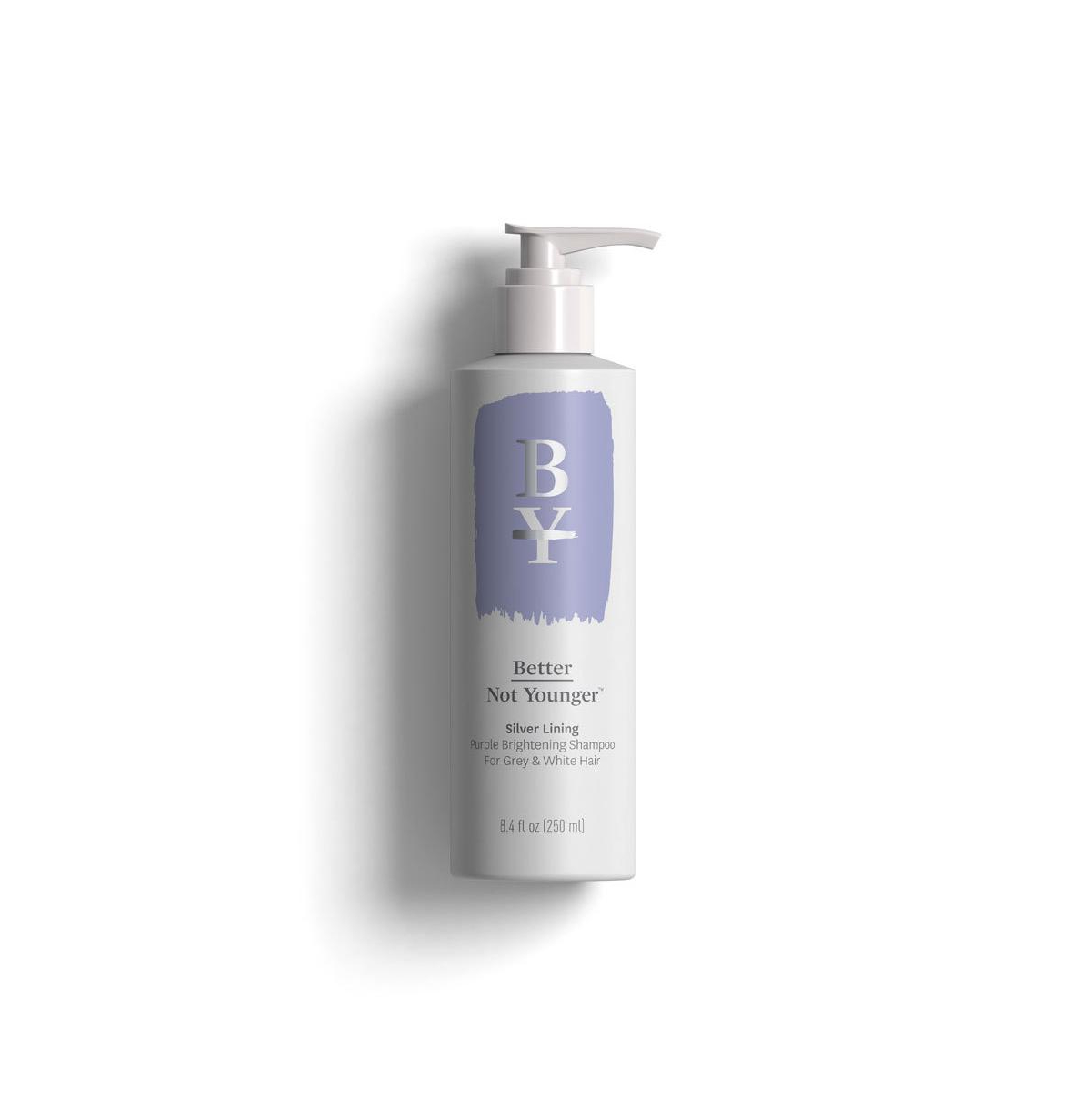 Silver Lining Purple Brightening, Volumizing, Strengthening Shampoo for Grey & White Hair, 8.4 Fl Oz