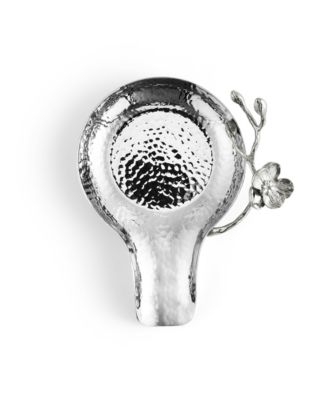White Orchid Spoon Rest