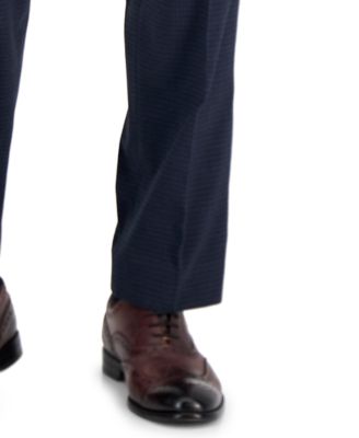 Mens Modern-Fit Bi-Stretch Fall Suit