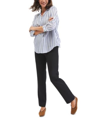 Motherhood Maternity - Secret Fit Belly&reg; Suiting Straight-Leg Maternity Pants