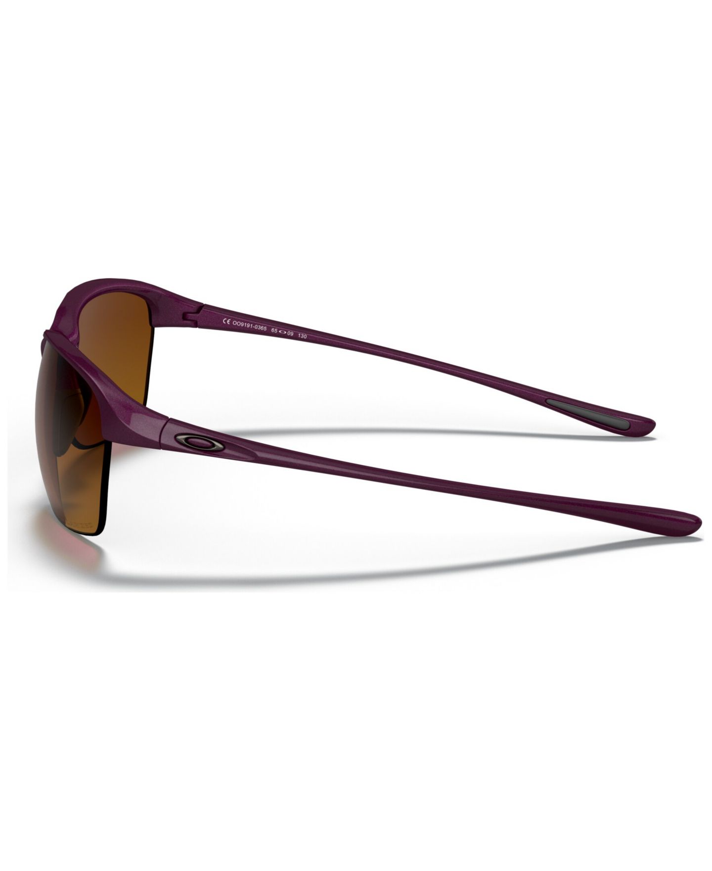 Женские солнцезащитные очки Oakley Polarized Sunglasses, OO9191-E, цвет: Фиолетовый / Коричневый — фото 3