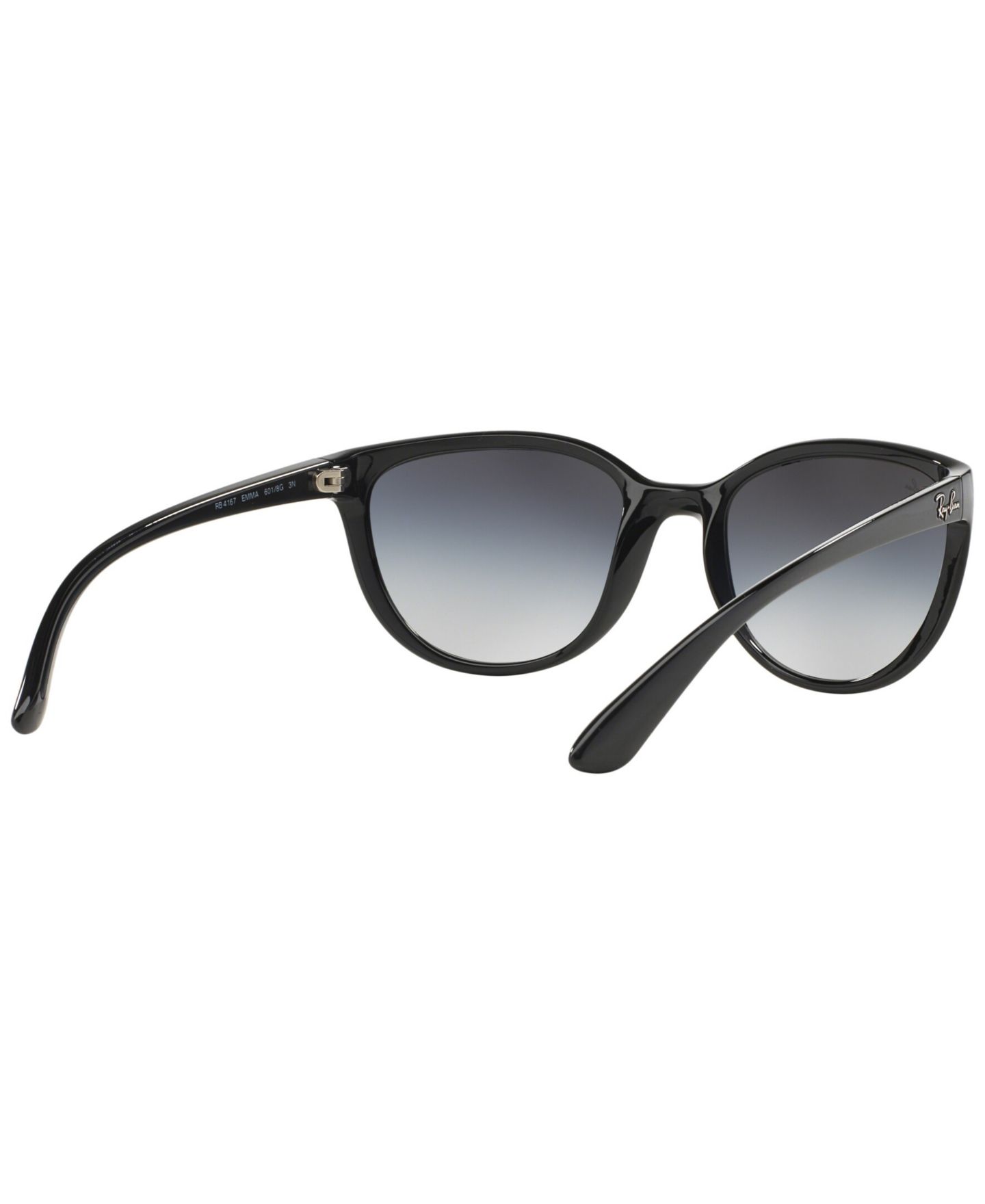 Женские солнцезащитные очки Ray-Ban Emma Sunglasses, RB4167, цвет: Чёрный — фото 7