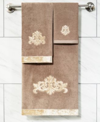 Turkish Cotton May Embellished 3-Pc. Bath Towel Set