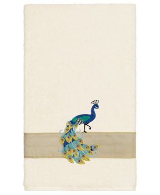 Turkish Cotton Penelope Embellished 2-Pc. Bath Towel Set