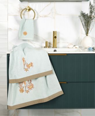 Turkish Cotton Aaron Embellished 3-Pc. Bath Towel Set